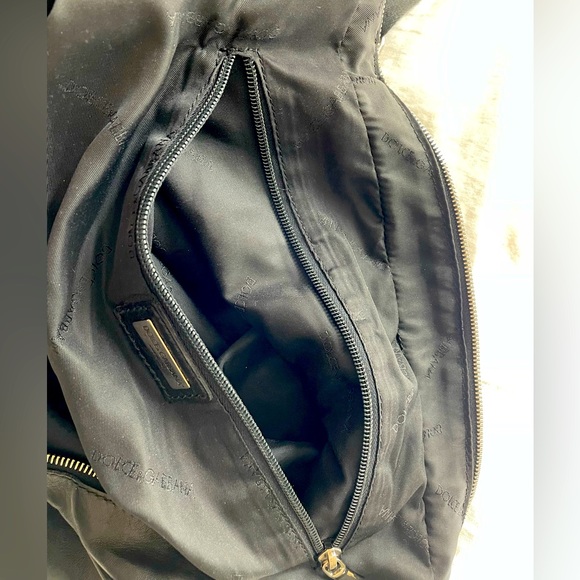 Dolce & Gabbana Black Leather Computer Bag, Briefcase Carry-all bag Shoulder bag - Picture 10 of 12